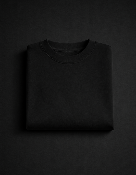 Urban Classic - Premium Black Round Neck Tee