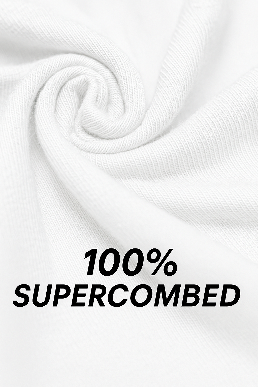 Cloud Nine - Premium White Oversized Cotton Tee
