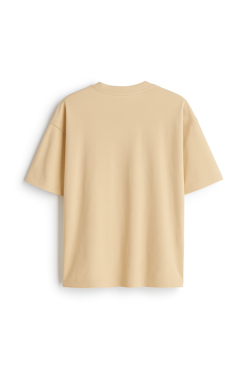 Desert Elite - Premium Beige Oversized Cotton Tee