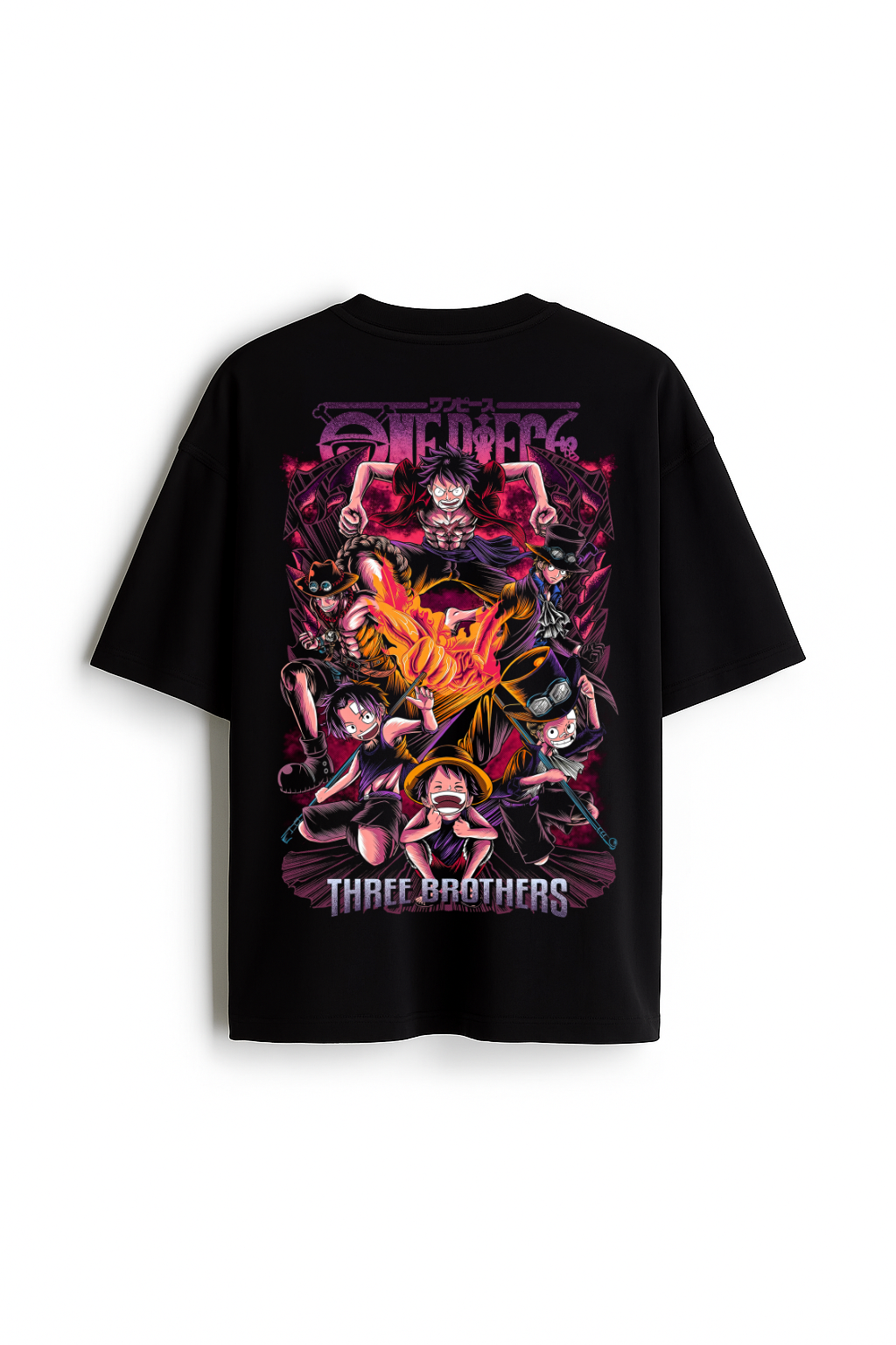 Bond Beyond Blood - Premium Black Oversized Cotton Tee