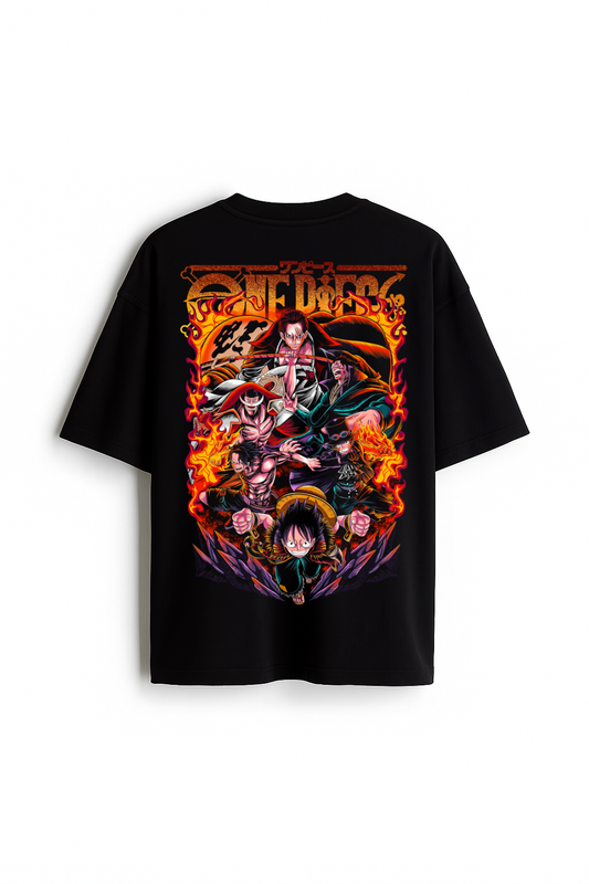 Legacy of the Unbreakable - Premium Black Oversized Cotton Tee