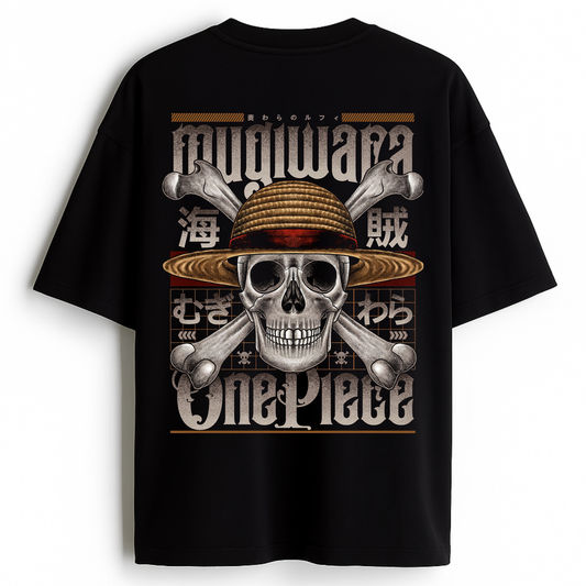 Symbol of Freedom - Premium Black Oversized Cotton Tee