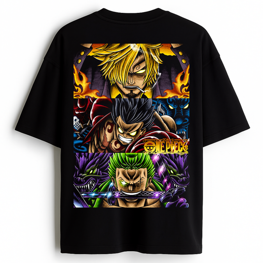 Unbreakable Bond - Premium Black Oversized Cotton Tee