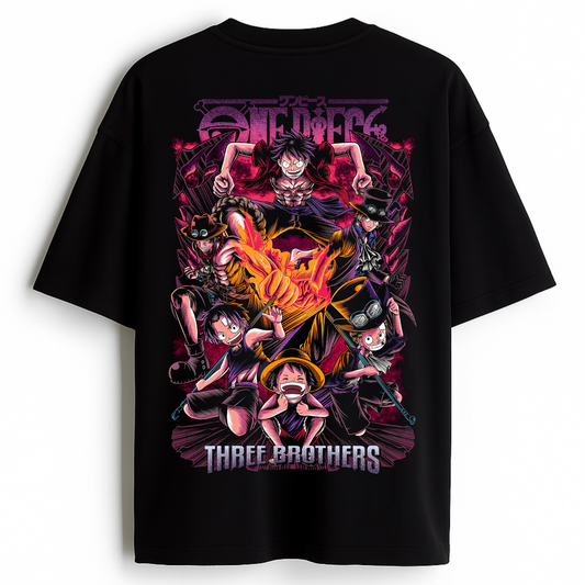 Bond Beyond Blood - Premium Black Oversized Cotton Tee