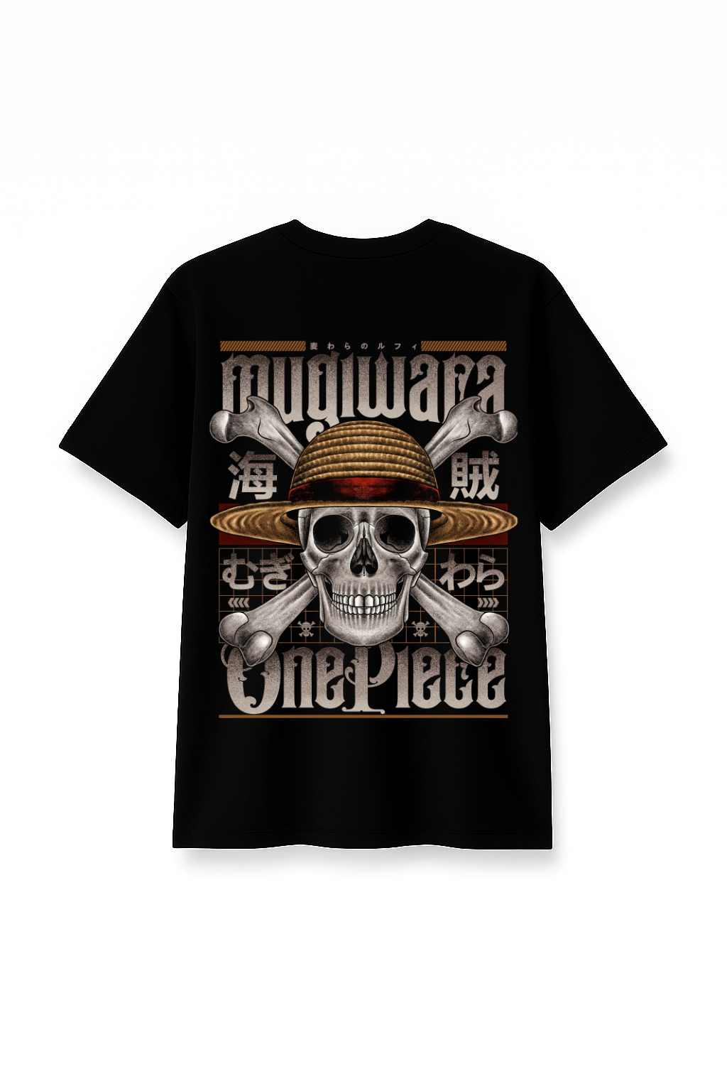 Mark of Freedom - Premium Black Round Neck Cotton Tee