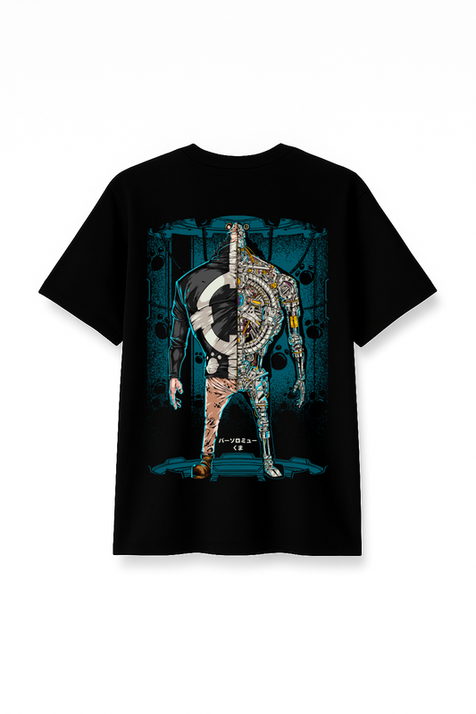 Silent Force - Premium Black Round Neck Cotton Tee