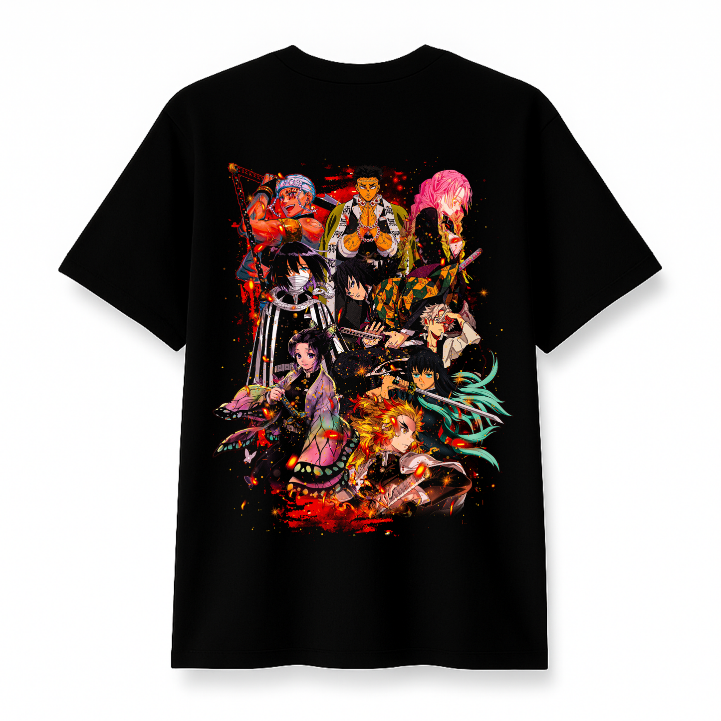 Pillars of Mastery - Premium Black Round Neck Cotton Tee