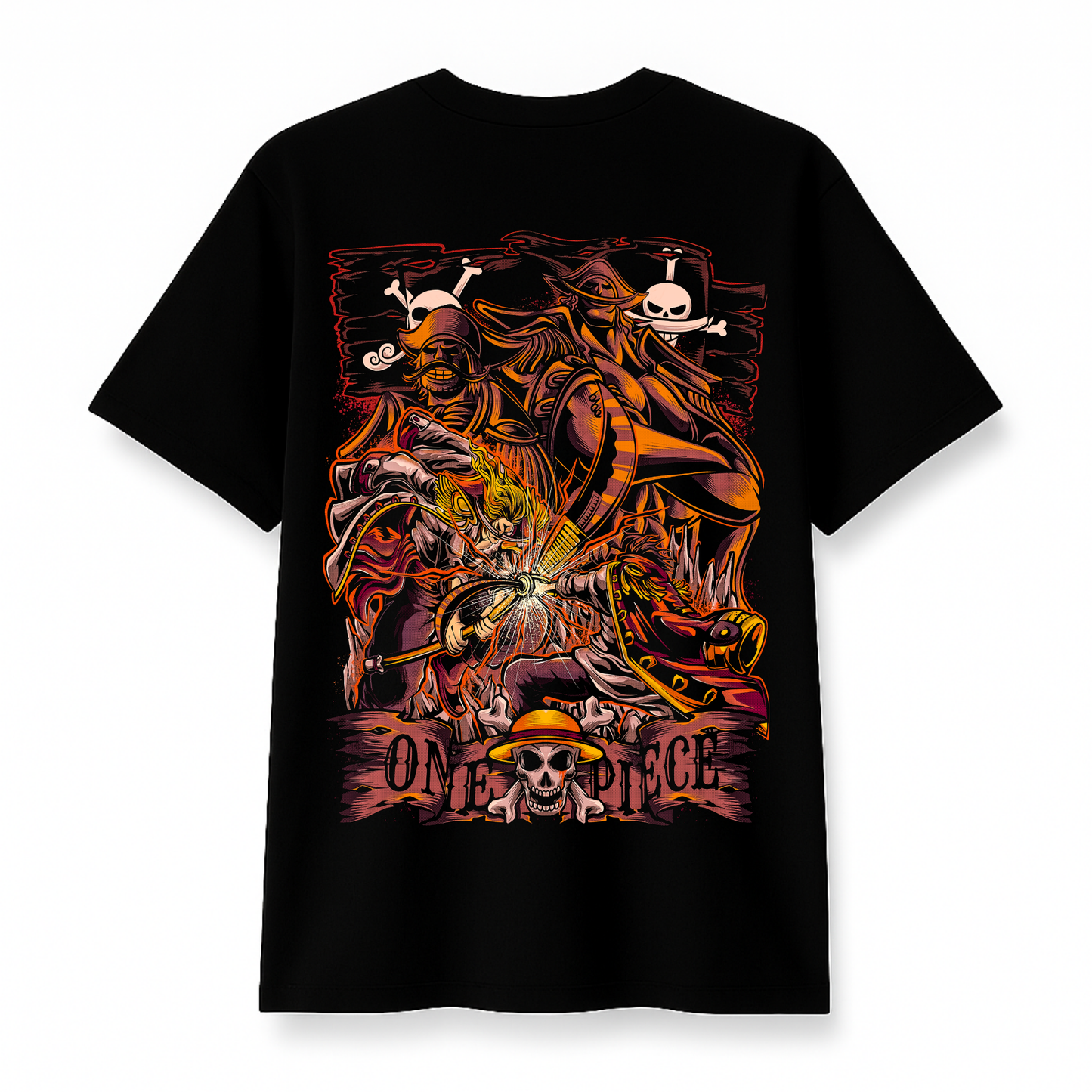 Era of Legends - Premium Black Round Neck Cotton Tee