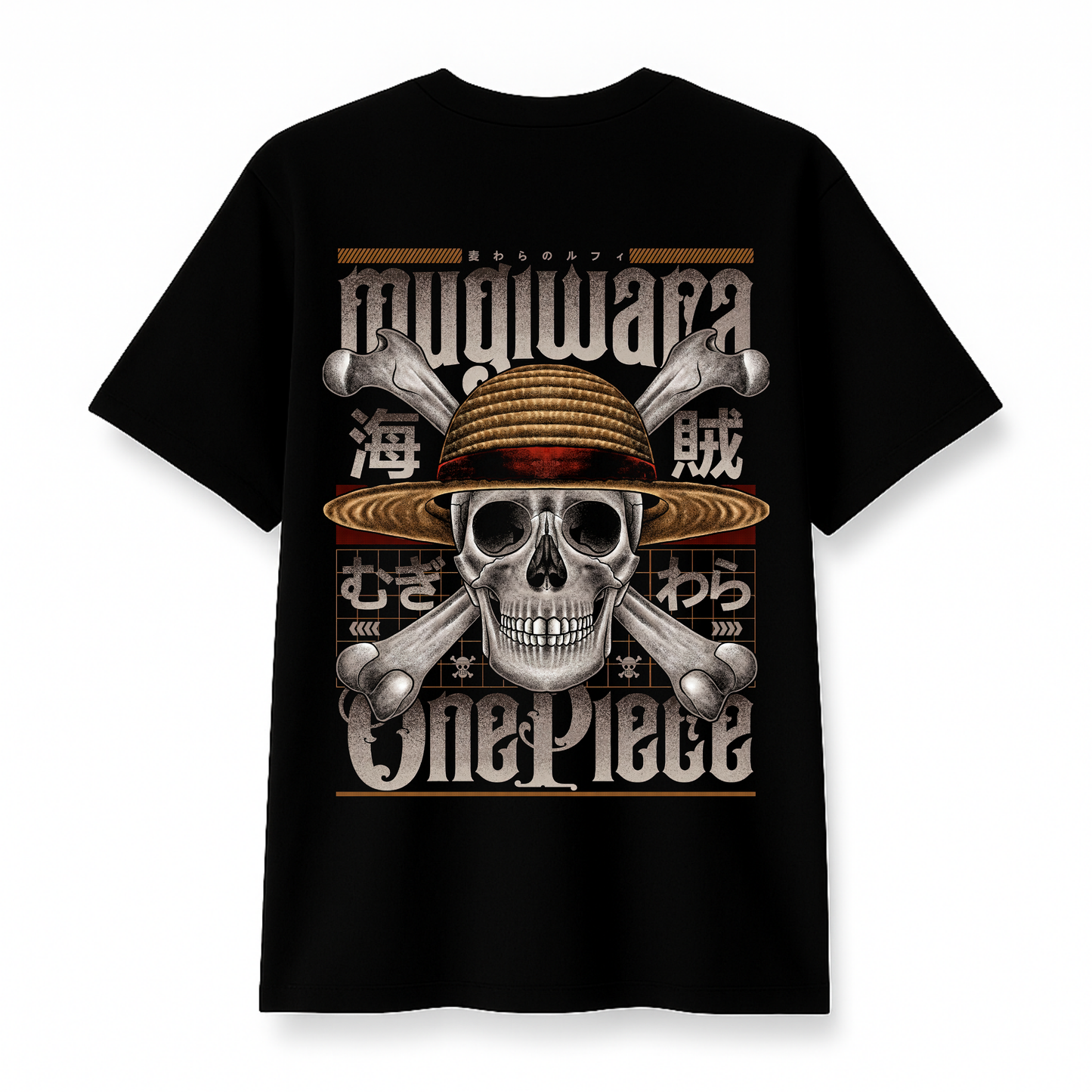 Mark of Freedom - Premium Black Round Neck Cotton Tee