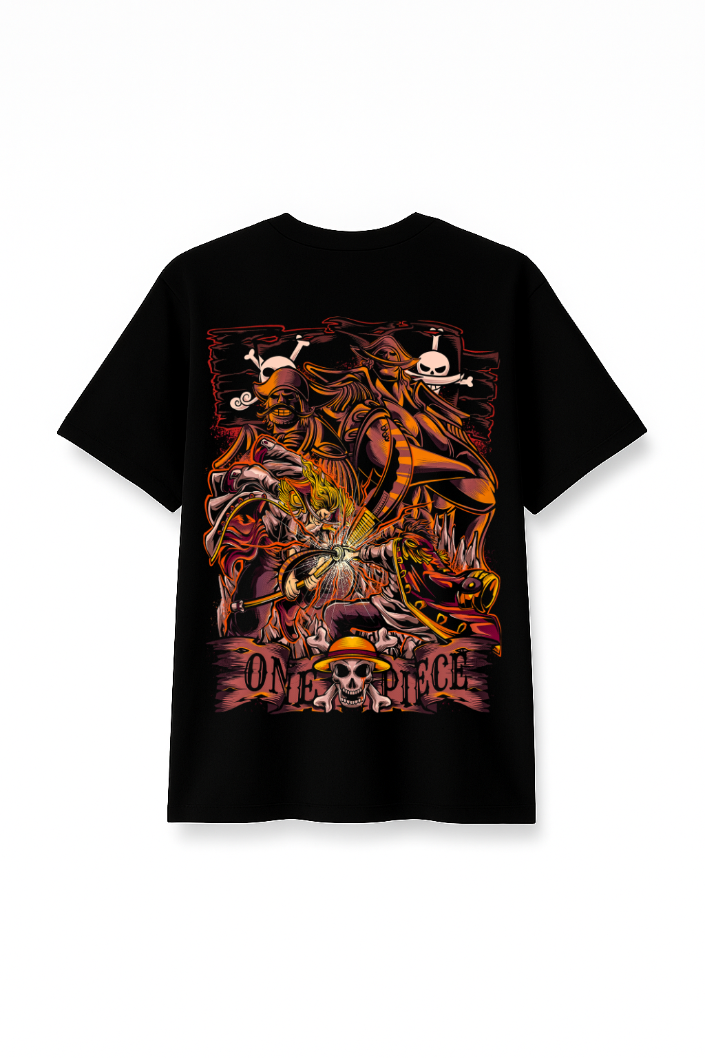 Era of Legends - Premium Black Round Neck Cotton Tee