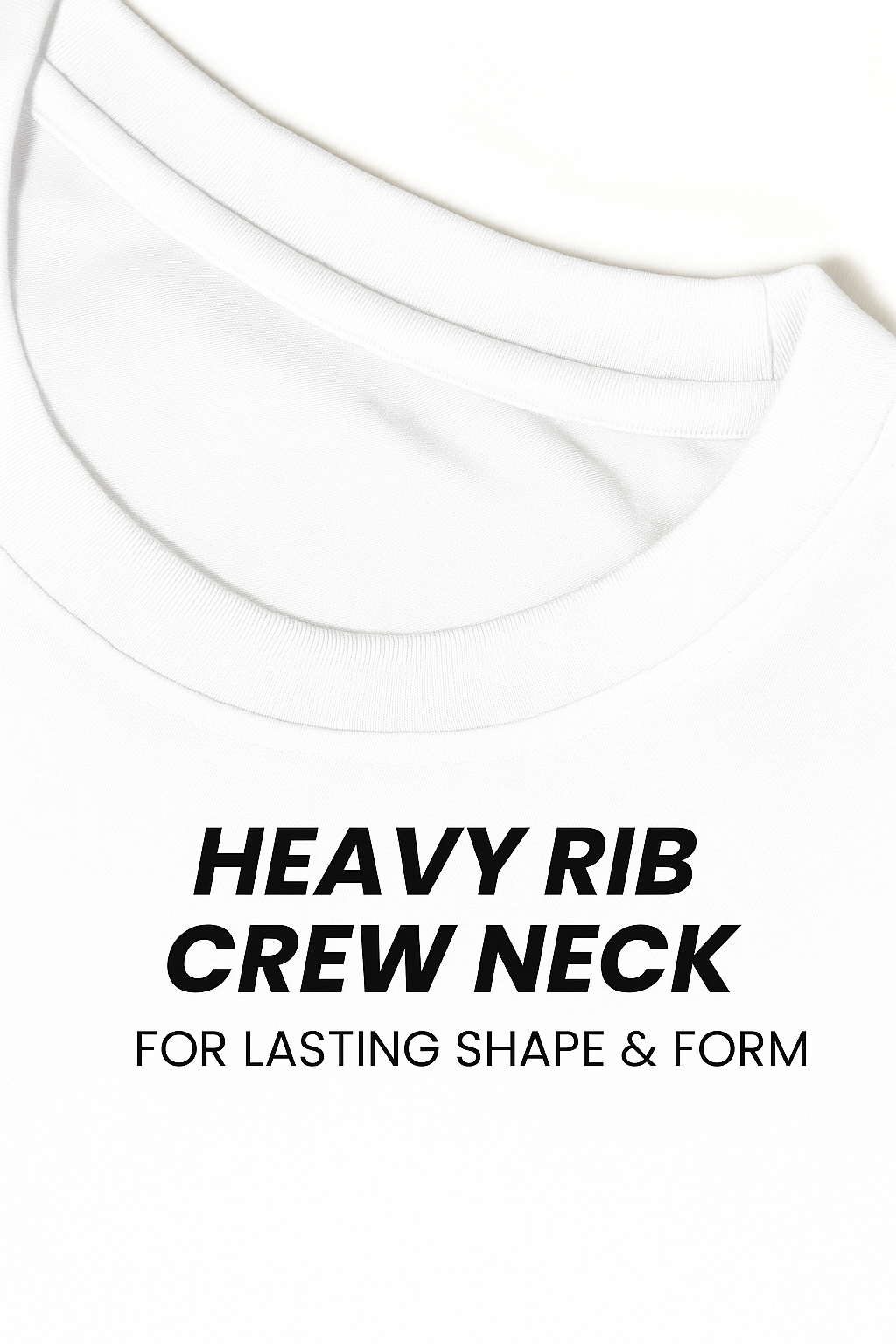 Naturally Rare - Premium White Oversized Cotton Tee