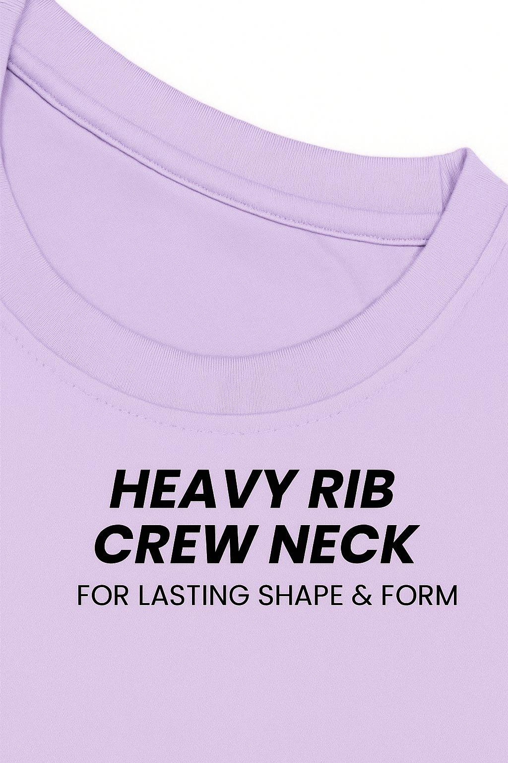 Lavender Dreams - Premium Lavender Oversized Cotton Tee