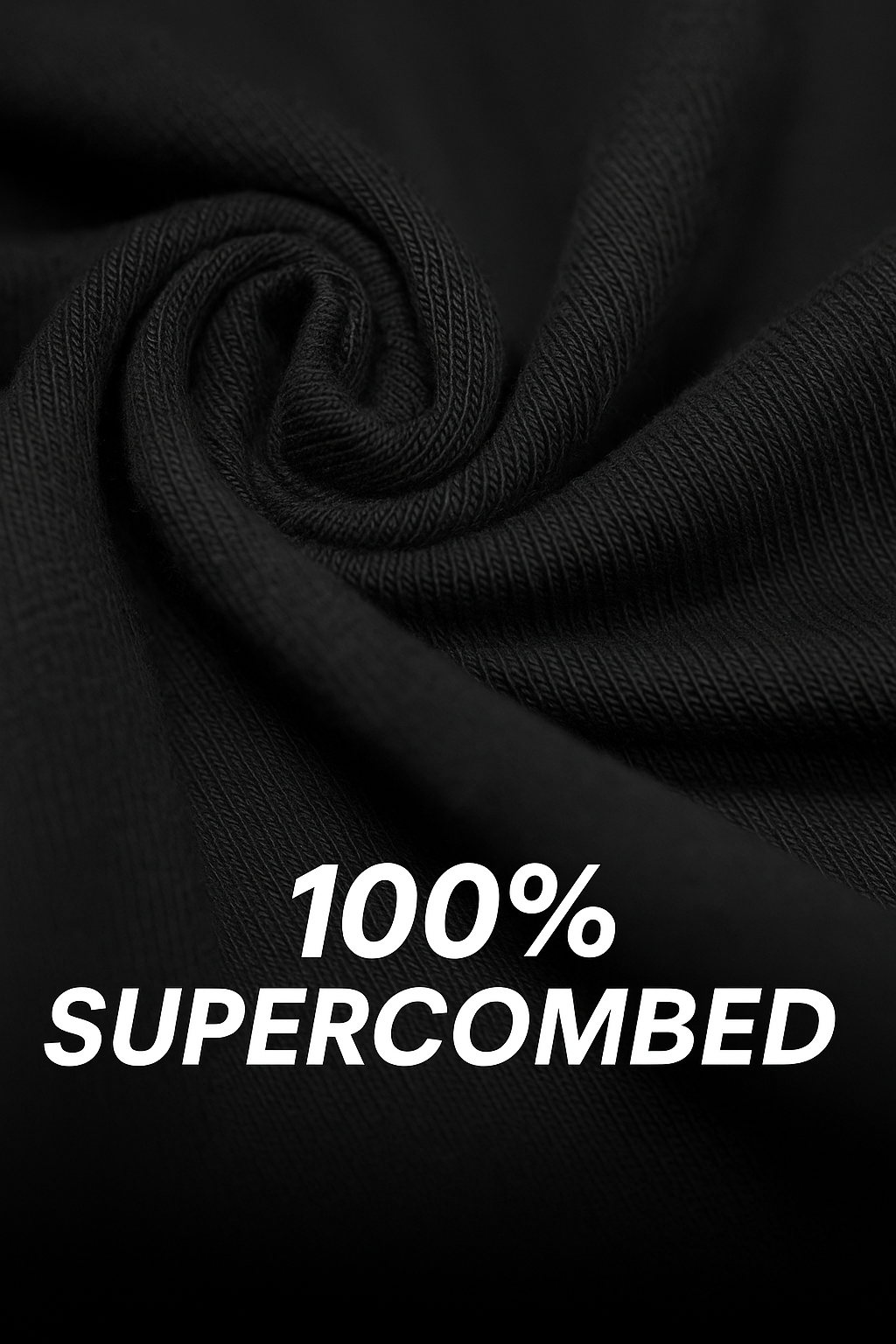 Blazing Resolve - Premium Black Oversized Cotton Tee