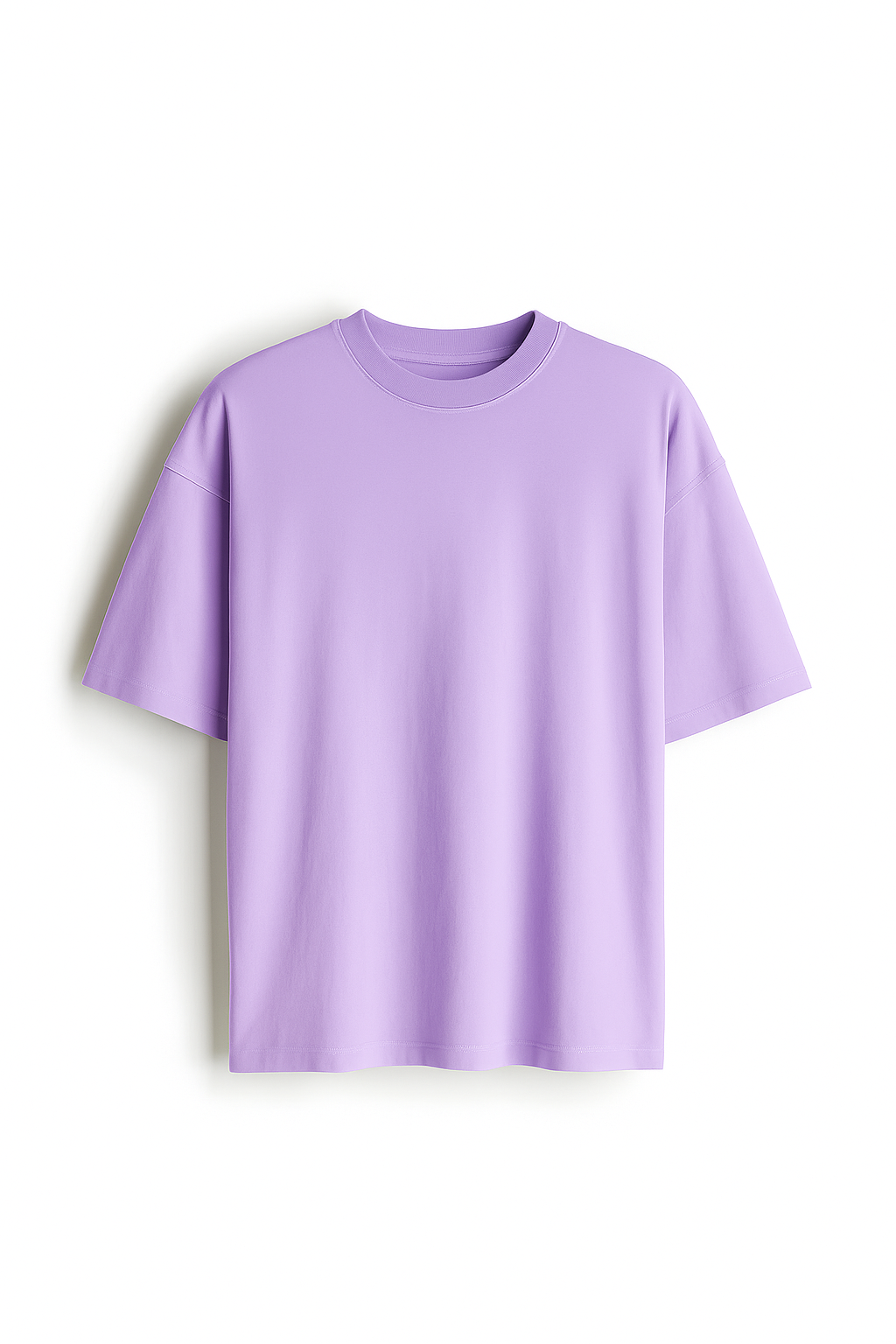 Lavender Dreams - Premium Lavender Oversized Cotton Tee