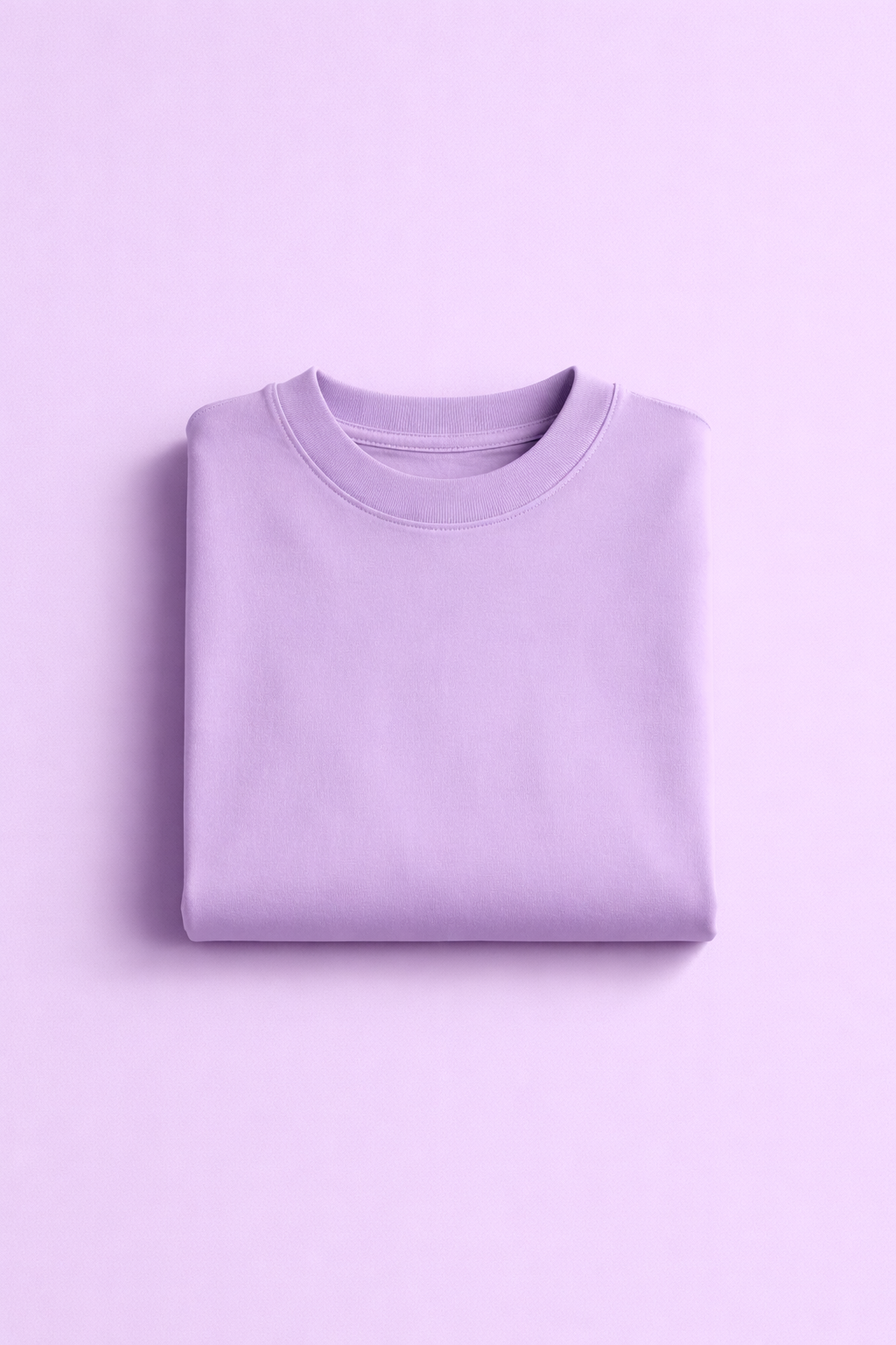 Lavender Dreams - Premium Lavender Oversized Cotton Tee