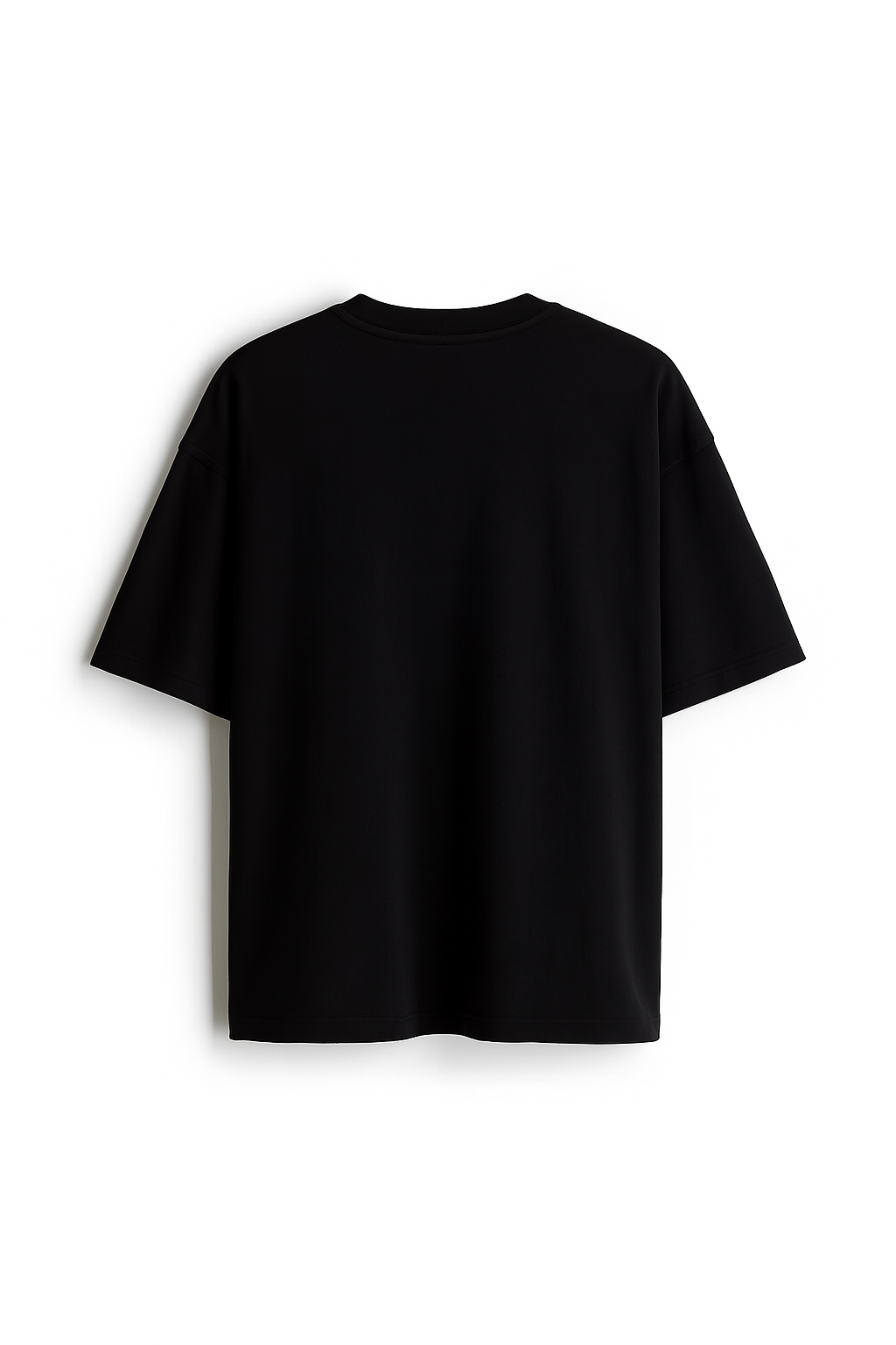 Shadow Elite - Premium Black Oversized Cotton Tee